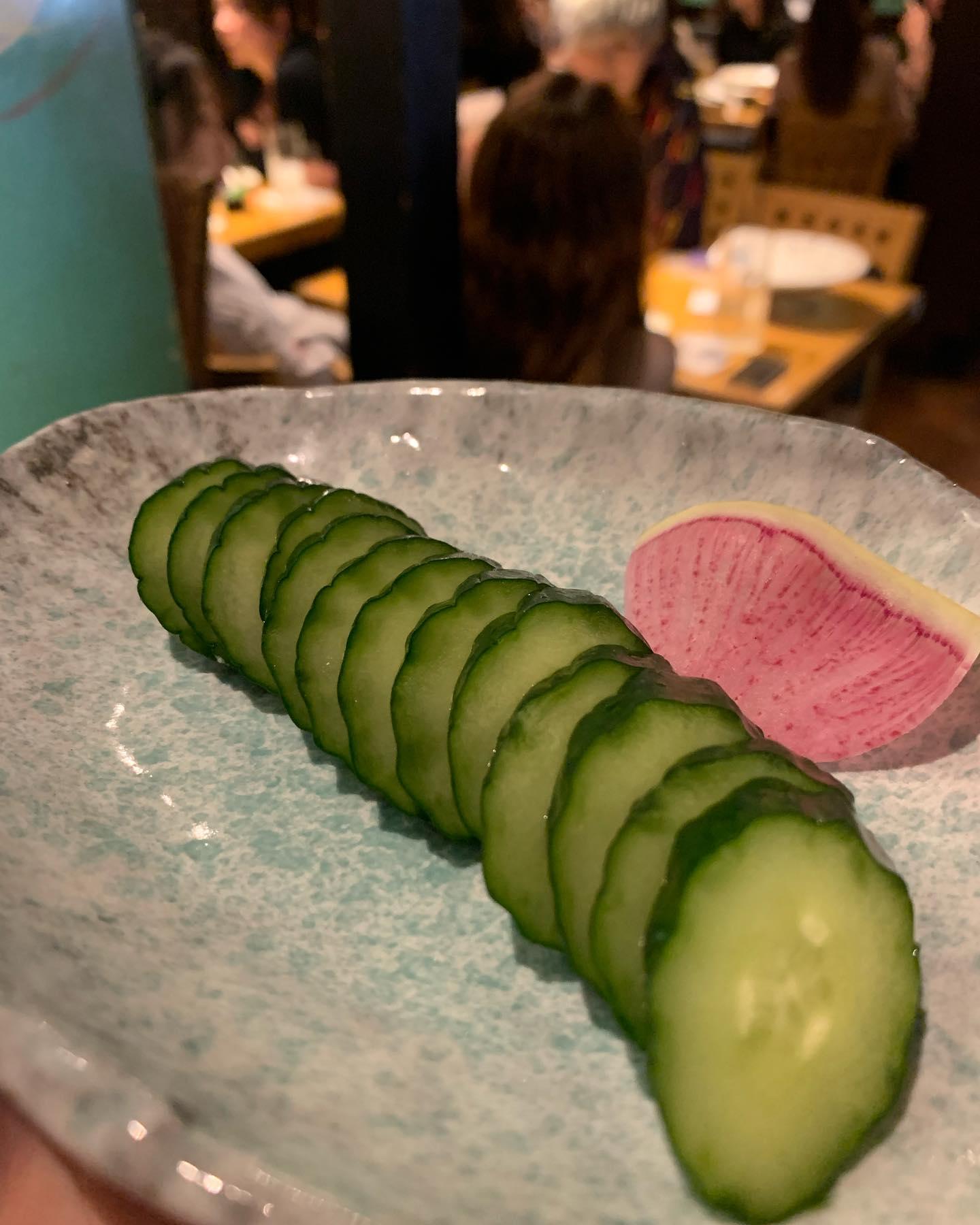 【夏のきゅうり一本漬け】お盆休み前に表参道、青山で飲みたいなら!表参道駅からすぐ!!